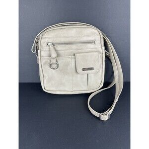 Multisac North South Ziparound Crossbody Bag Beige Organizer Multi Pocket